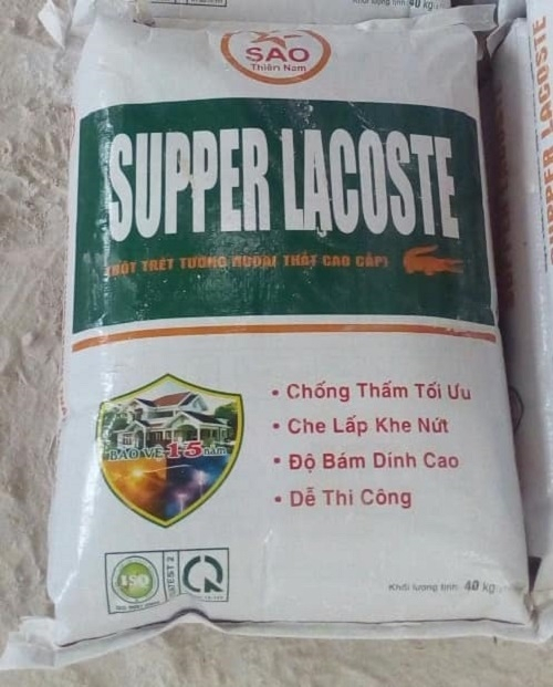 Bột trét tường Supper Lacoste Ngoại Thất